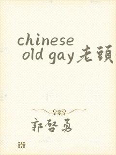 chinese old gay老头456