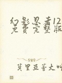 幻影忍者12季免费完整版