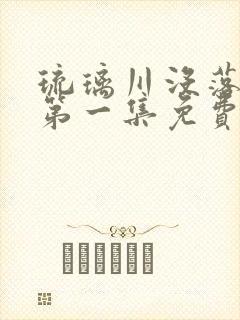 琉璃川没落贵族第一集免费观看