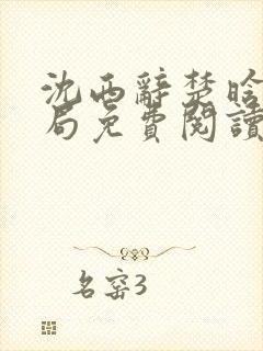 沈西辞楚晗大结局免费阅读