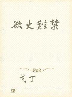 欲火难禁封面
