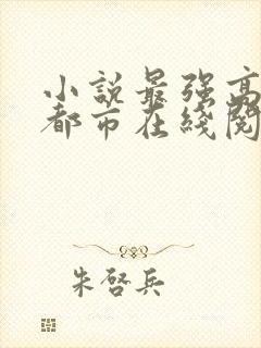 小说最强高手在都市在线阅读封面