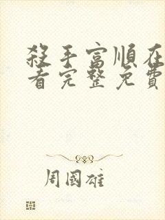 杀手富顺在线观看完整免费版高清