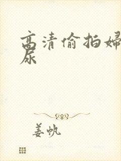 高清偷拍妇女撒尿