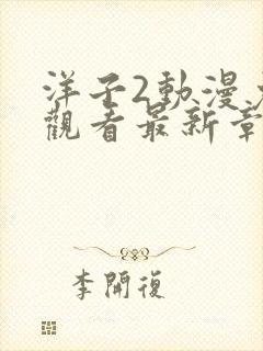 洋子2动漫免费观看最新章节