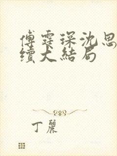 傅霆琛沈思雨后续大结局