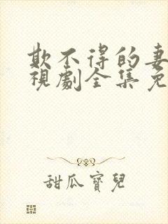 欺不得的妻子电视剧全集免费观看