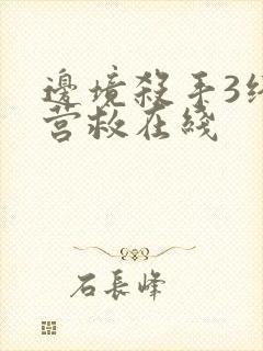 边境杀手3终极营救在线