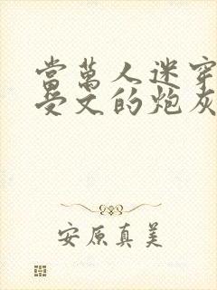 当万人迷穿成总受文的炮灰攻四