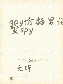 gay偷拍男浴室spy