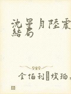 沈曼月陆震霆大结局封面