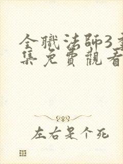 全职法师3季全集免费观看完整版