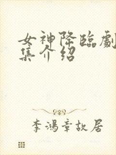 女神降临剧情分集介绍封面