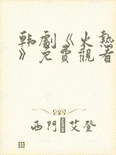 韩剧《火热追击》免费观看全集封面