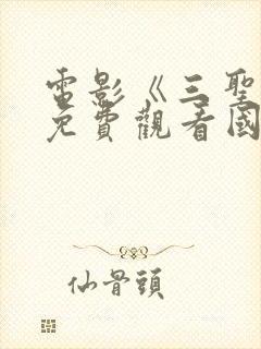 电影《三圣母》免费观看国语电影