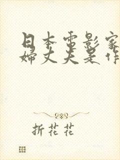 日本电影家庭主妇丈夫是作家封面