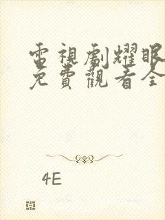 电视剧耀眼的你免费观看全集高清封面