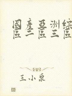 国产亚洲综合一区二区三区