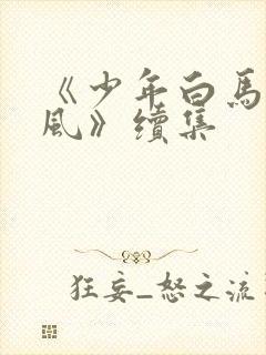 《少年白马醉春风》续集