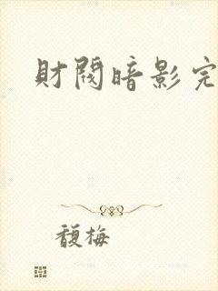 财阀暗影完整版