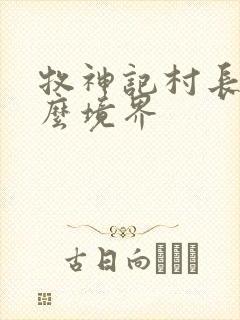 牧神记村长是什么境界