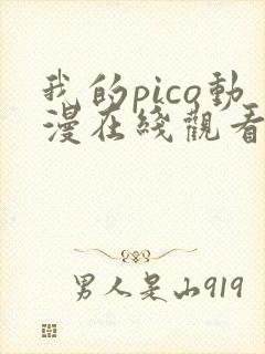 我的pico动漫在线观看完整版免费封面