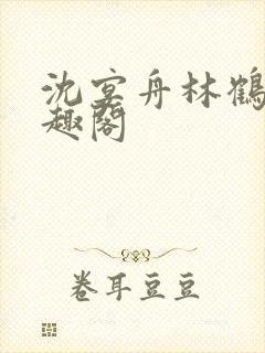 沈宴舟林鹤眠笔趣阁封面