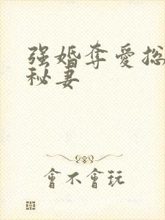 强婚夺爱总裁的秘妻封面