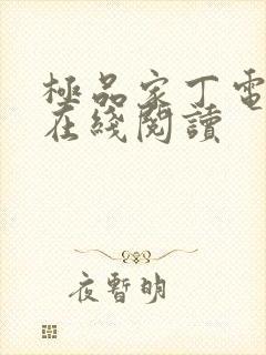 极品家丁电子书在线阅读