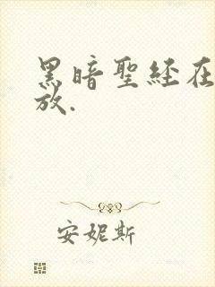 黑暗圣经在线播放.