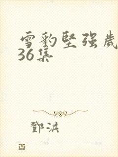 雪豹坚强岁月第36集封面