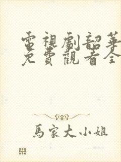 电视剧韶华若锦免费观看全集