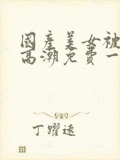 国产美女被遭强高潮免费一视频