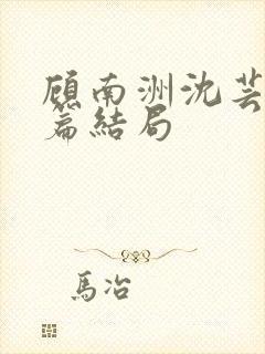 顾南洲沈芸番外篇结局