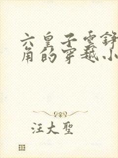 六皇子云铮为主角的穿越小说封面