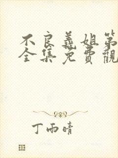 不良义姐第一季全集免费观看高清