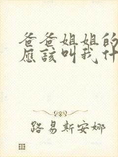 爸爸姐姐的孙子应该叫我什么封面