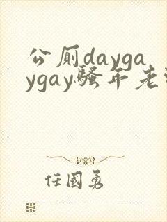 公厕daygaygay骚年老头