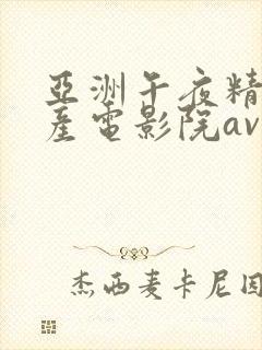 亚洲午夜精品国产电影院av