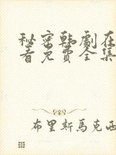 秘密韩剧在线观看免费全集电视剧高清