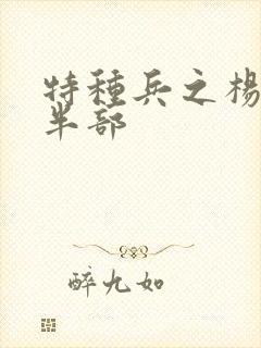 特种兵之杨洛后半部