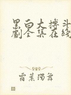 黑白大搏斗电视剧全集在线观看星辰