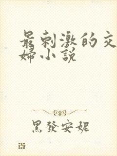 最刺激的交换夫妇小说