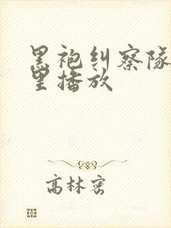 黑袍纠察队在哪里播放