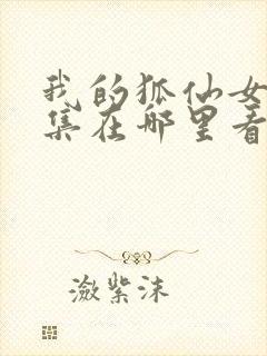 我的狐仙女友全集在哪里看