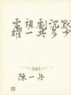 电视剧沉默的荣耀一共多少集?