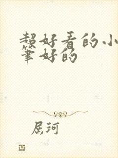 超好看的小说文笔好的
