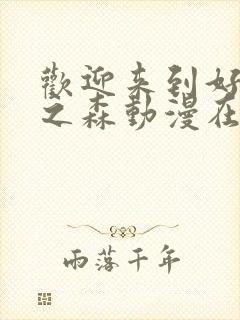 欢迎来到好精灵之森动漫在线播放