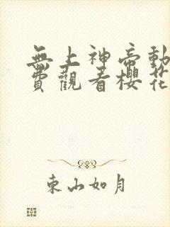 无上神帝动漫免费观看樱花