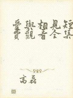 爱与相见短剧免费观看全集在线